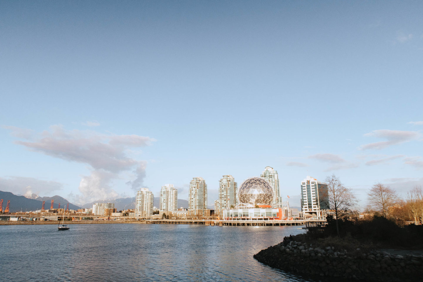View of the Vancouver Skyline 