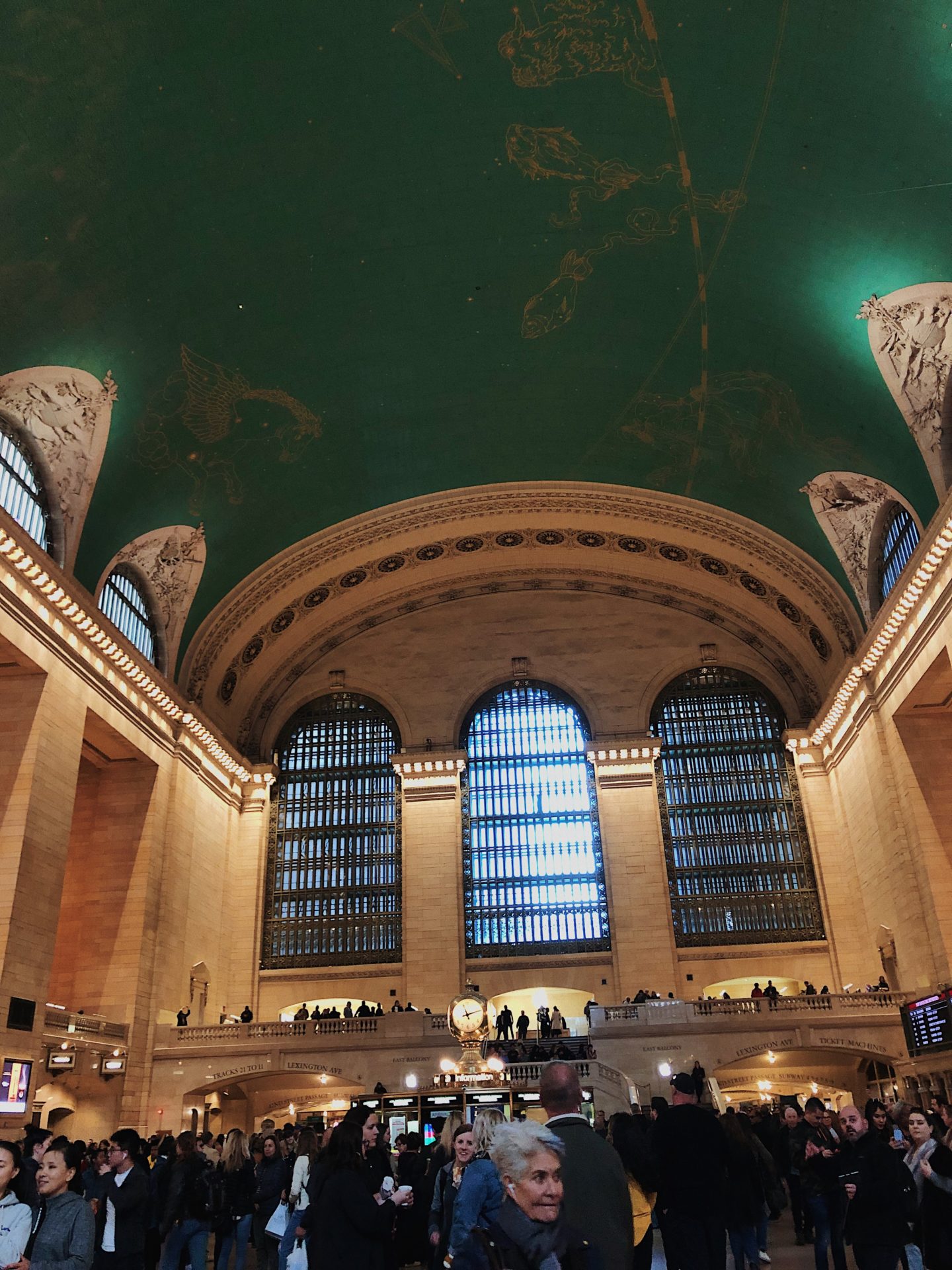 The inside of Grand Central Station in New York City