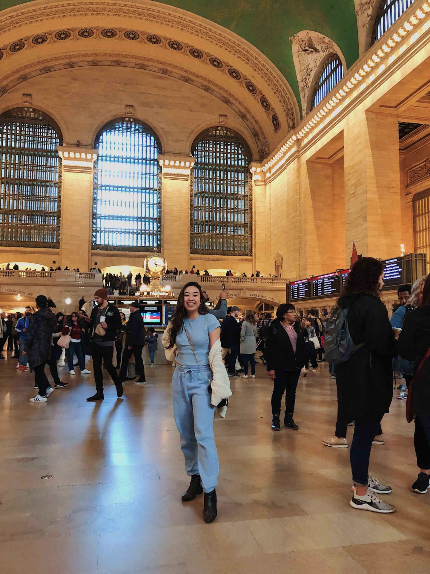 Visiting Grand Central Station in New York City 