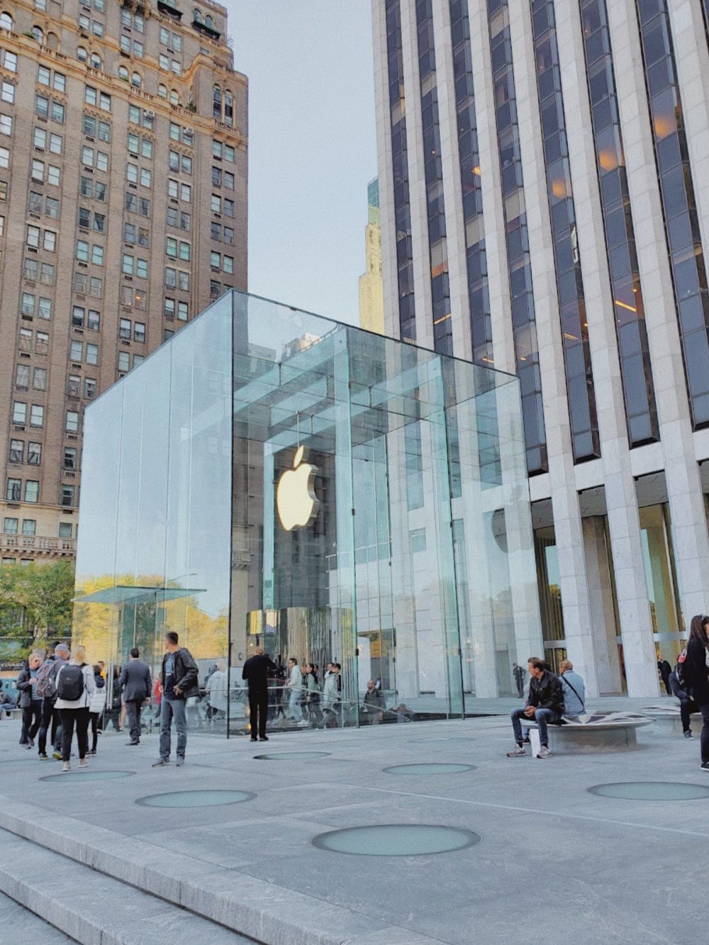 The most beautiful Apple Store in New York City