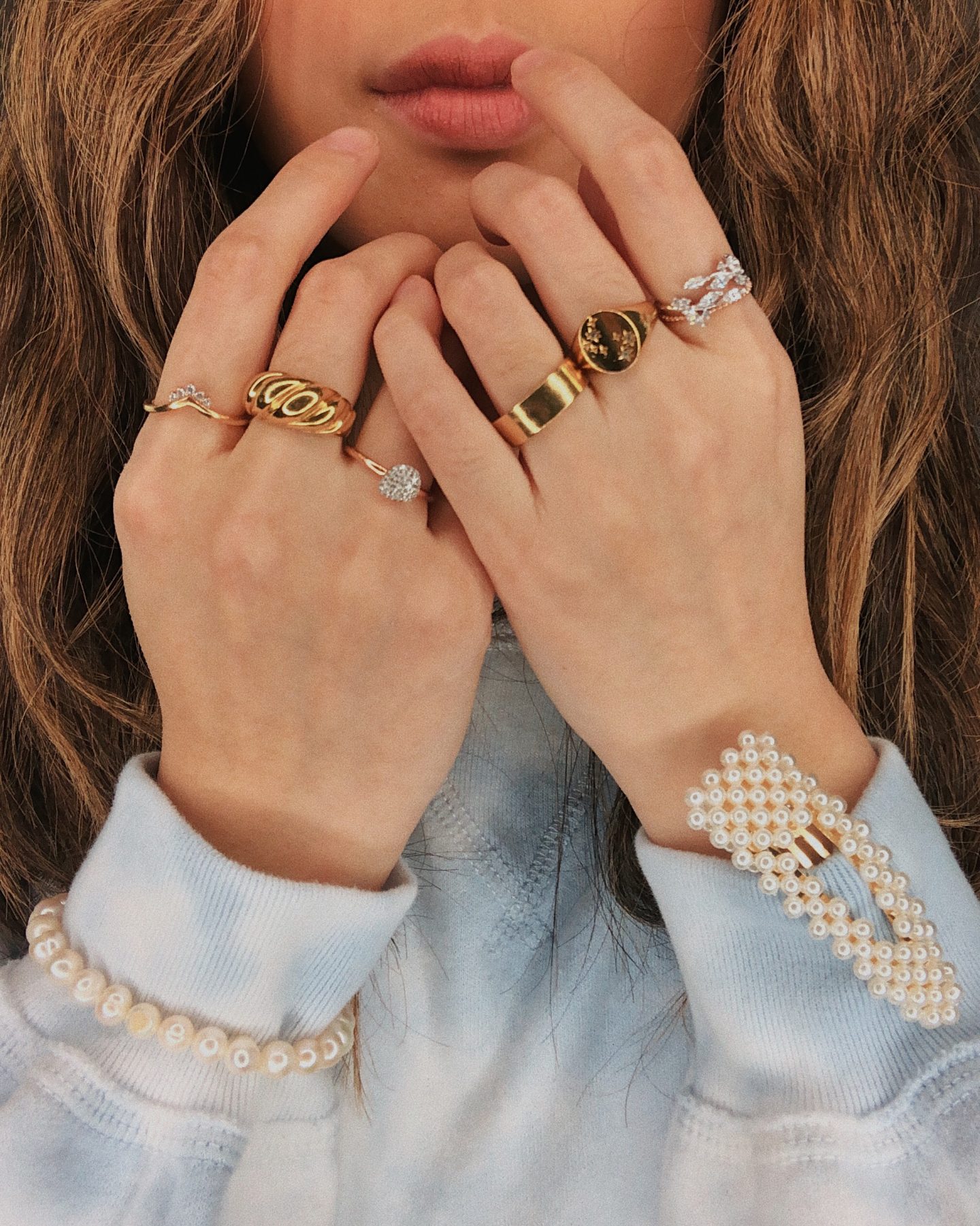 displaying my favourite rings and accessories 