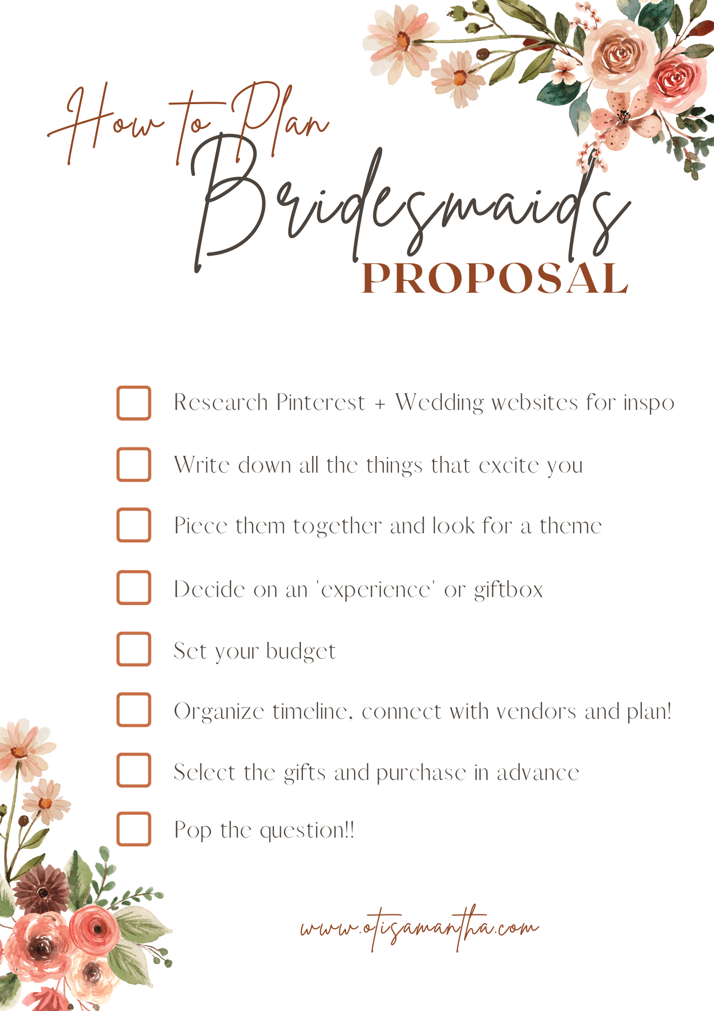 bridesmaid proposal