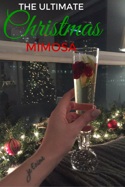 The Ultimate Christmas Mimosa 