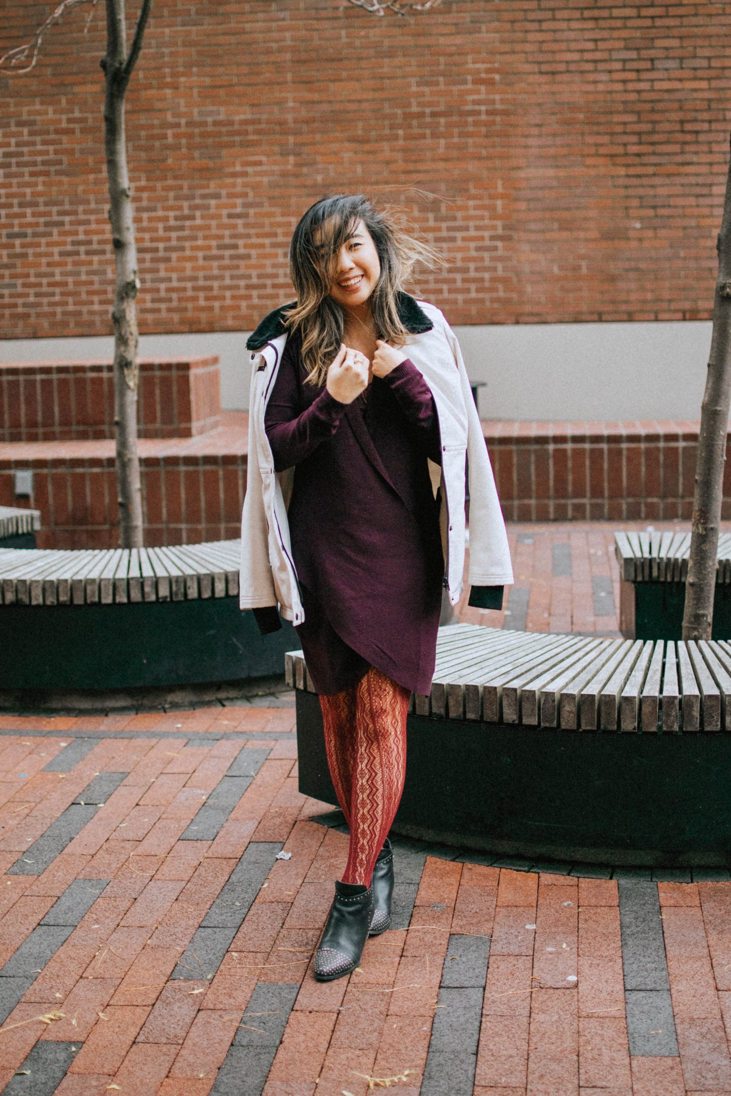 One of my fall trends to try: A Classic Burgundy Piece 