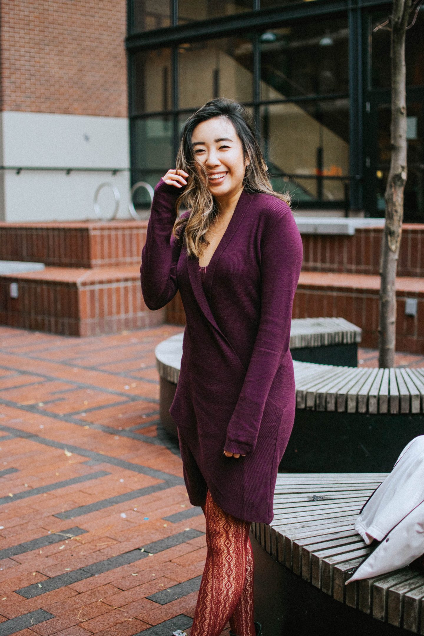 One of my fall trends to try: A Classic Burgundy Piece 