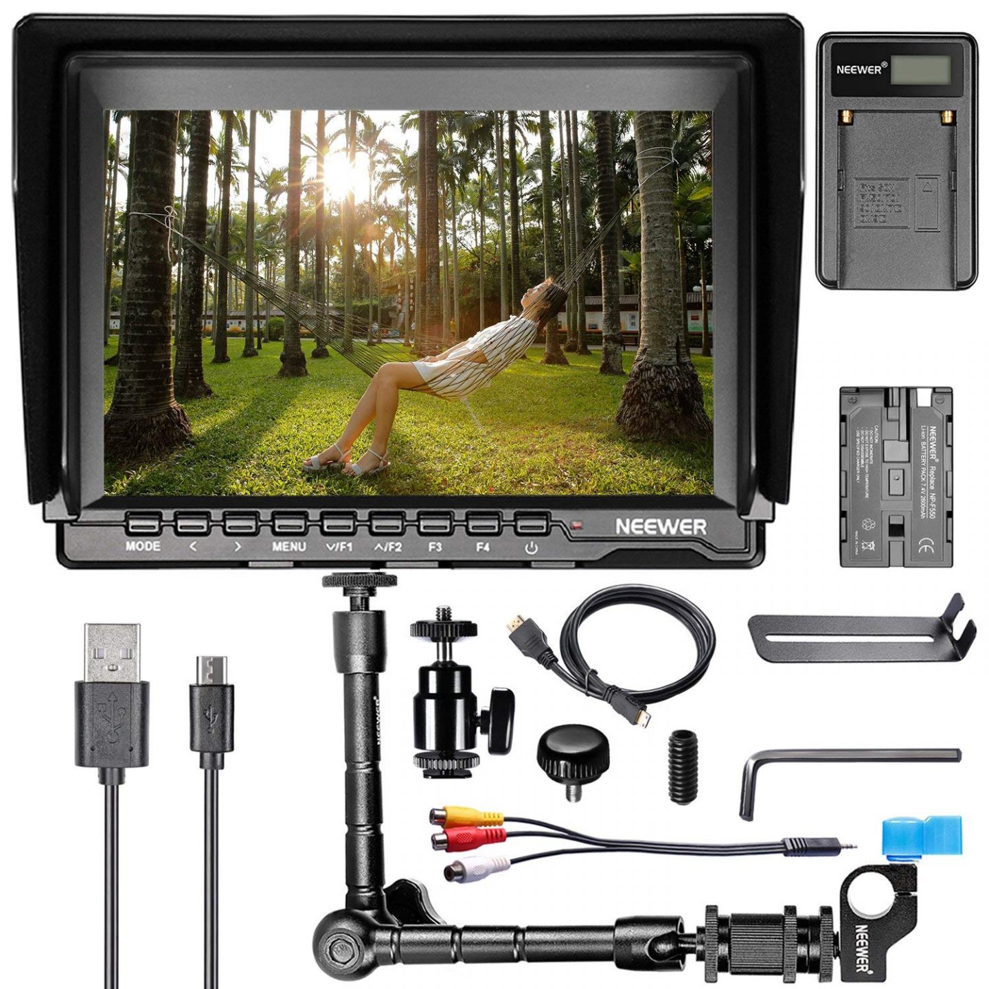 Camera kit and Monitor from Amazon