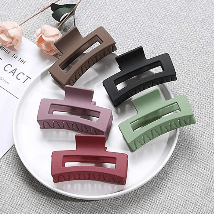 Holiday Gift Guide hair clips in various matte colours