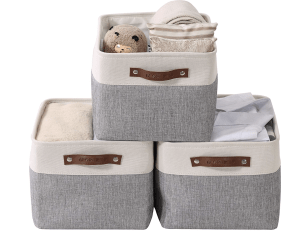collapsible cloth storage boxes