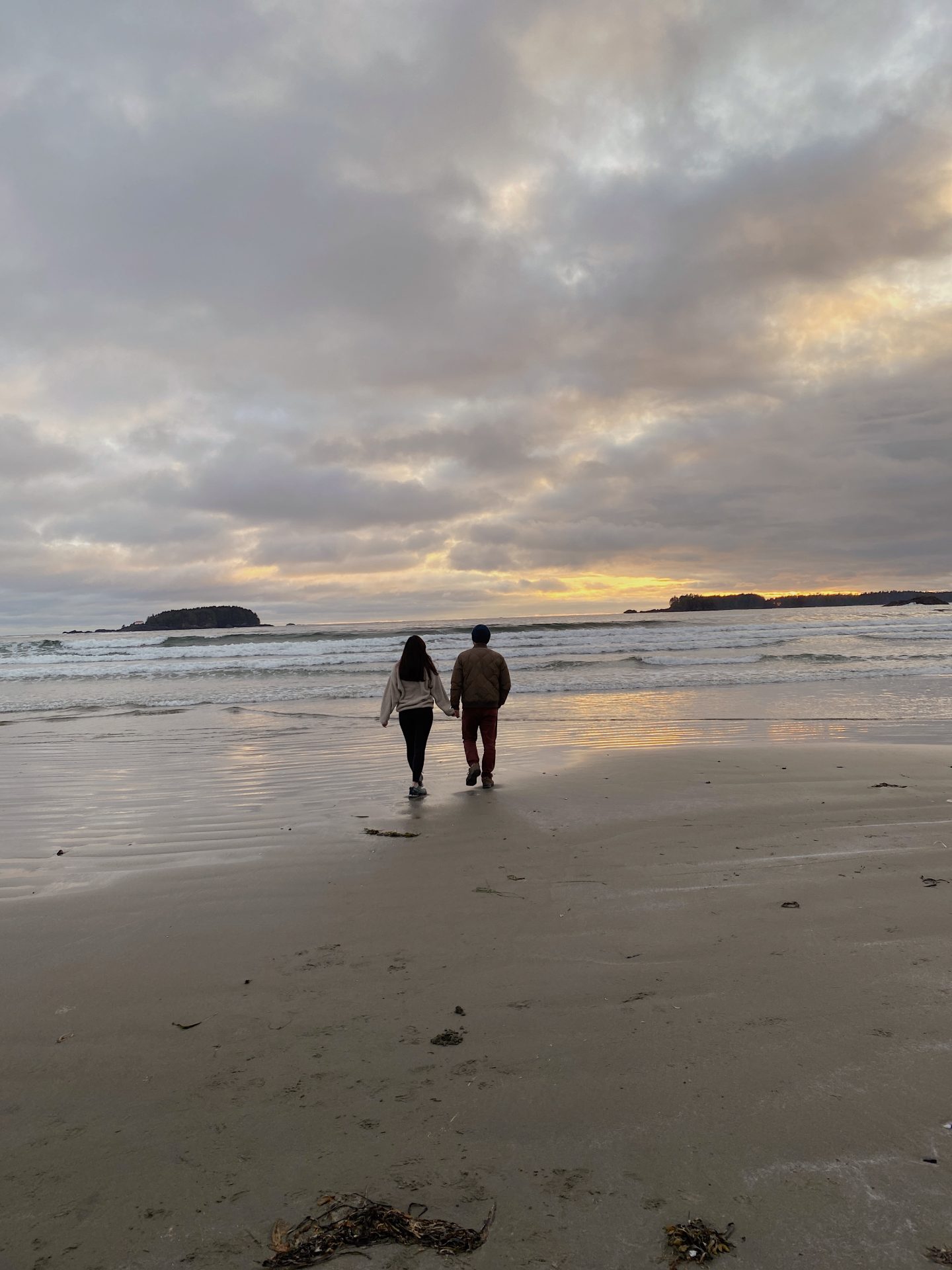 chesterman beach sunset